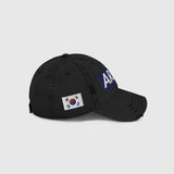 ARMY OT7 RIPPED BLACK CAP