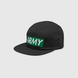 Ausenseiter ARMY OT7 Cap in Green - Side View showing both ARMY Front and OT7 Back Logos