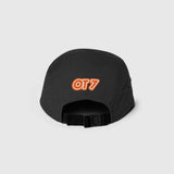 Ausenseiter ARMY OT7 Cap in Orange - Back View showing OT7 Logo with Front ARMY Embroidery