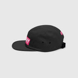 Ausenseiter ARMY OT7 Cap in Pink - Angled Front View with ARMY Logo and OT7 Back Detail