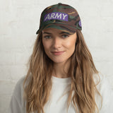 CAP ARMY US FLAG BTS camp green