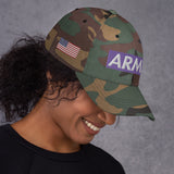 CAP ARMY USA FLAG BTS camo