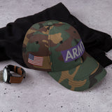 CAP ARMY USA FLAG BTS green camo