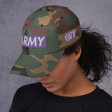CAP ARMY USA FLAG BTS green khaki