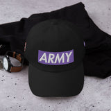 CAP ARMY USA FLAG BTS purple